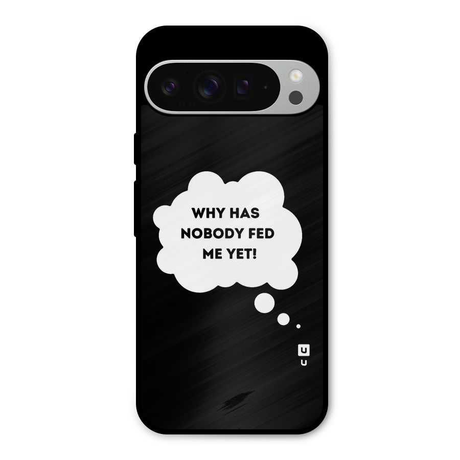 Why No Food Yet Metal Back Case for Google Pixel 9 Pro XL