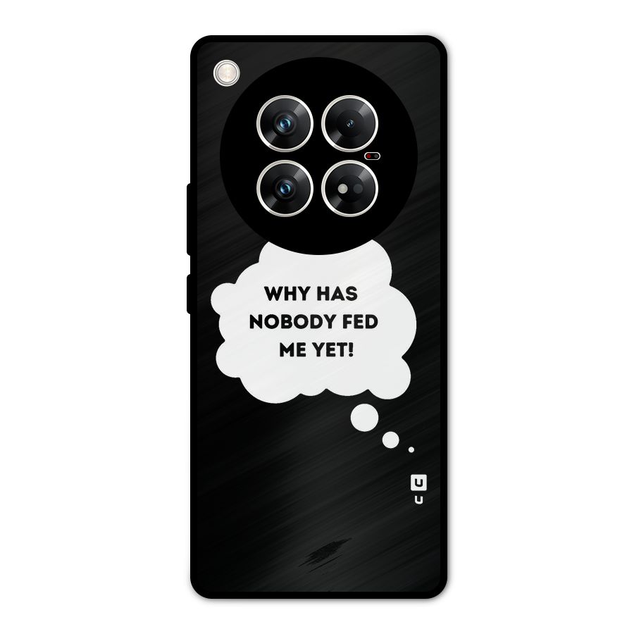 Why No Food Yet Metal Back Case for Infinix Zero 40 5G