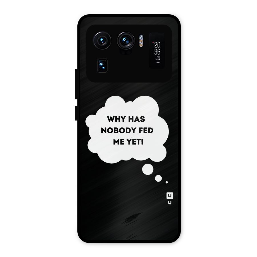 Why No Food Yet Metal Back Case for Mi 11 Ultra