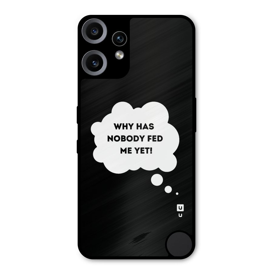 Why No Food Yet Metal Back Case for Nothing CMF Phone 2 Pro
