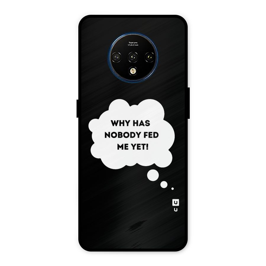 Why No Food Yet Metal Back Case for OnePlus 7T