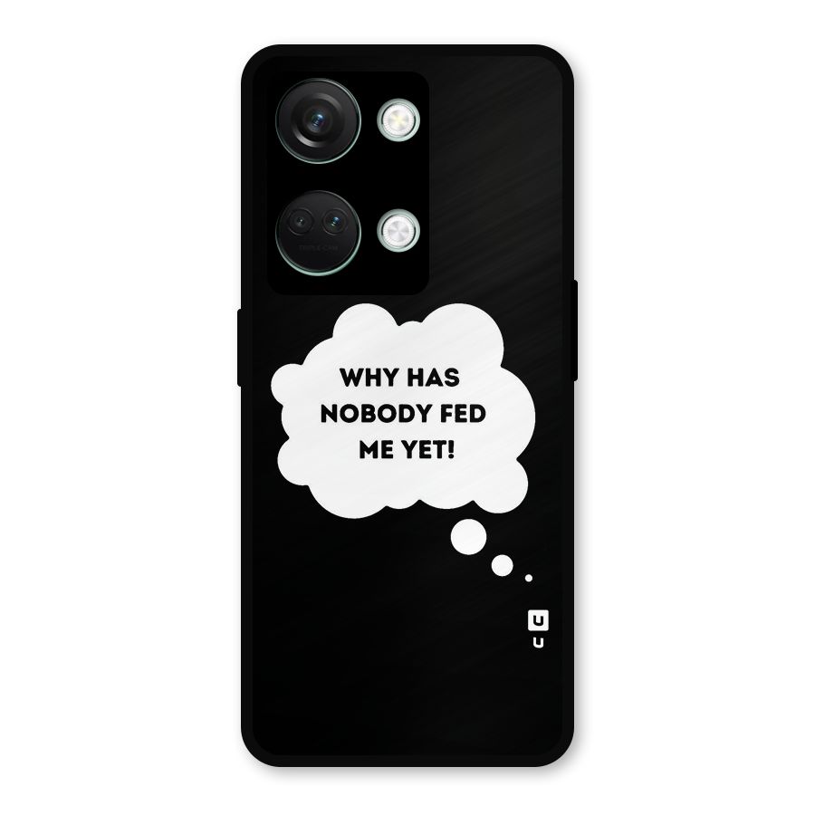 Why No Food Yet Metal Back Case for OnePlus Nord 3