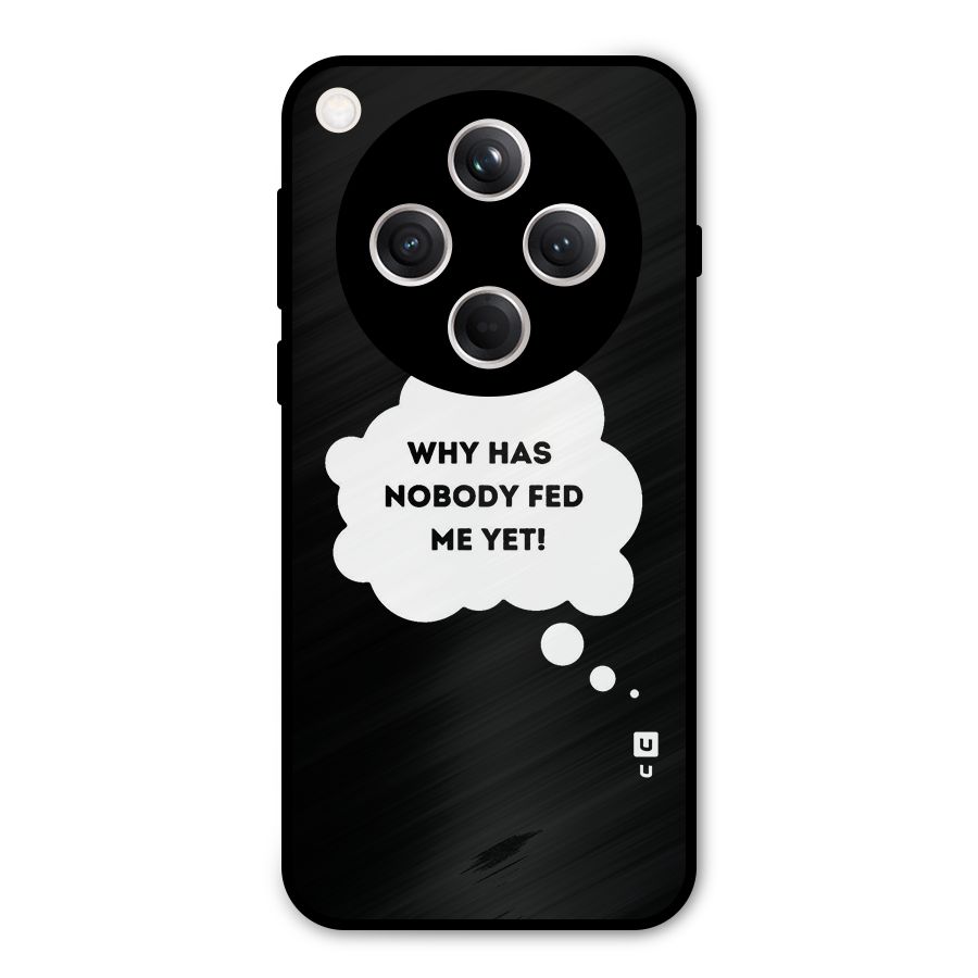 Why No Food Yet Metal Back Case for Oppo Find X8