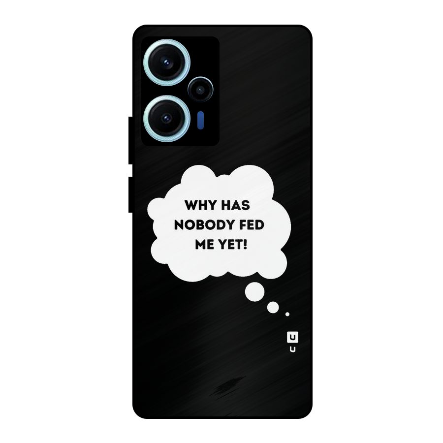 Why No Food Yet Metal Back Case for Poco F5