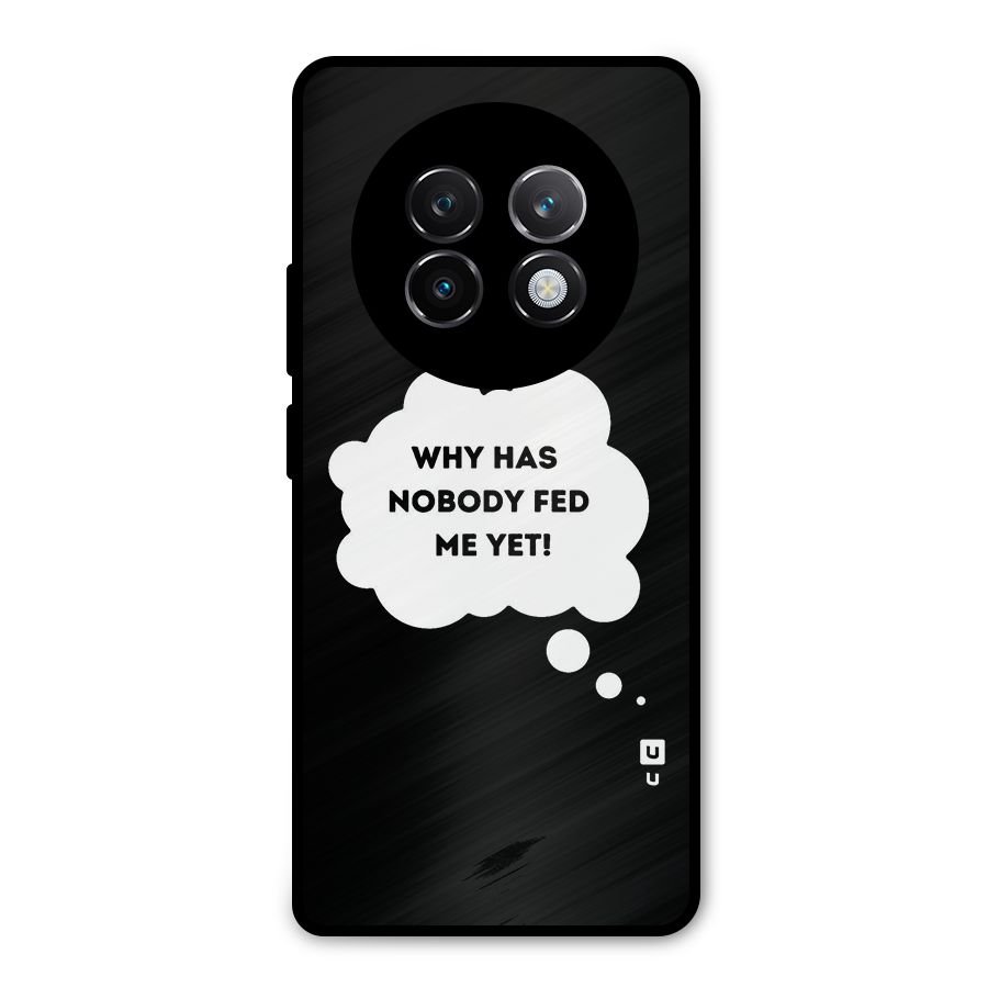 Why No Food Yet Metal Back Case for Realme 13 Plus