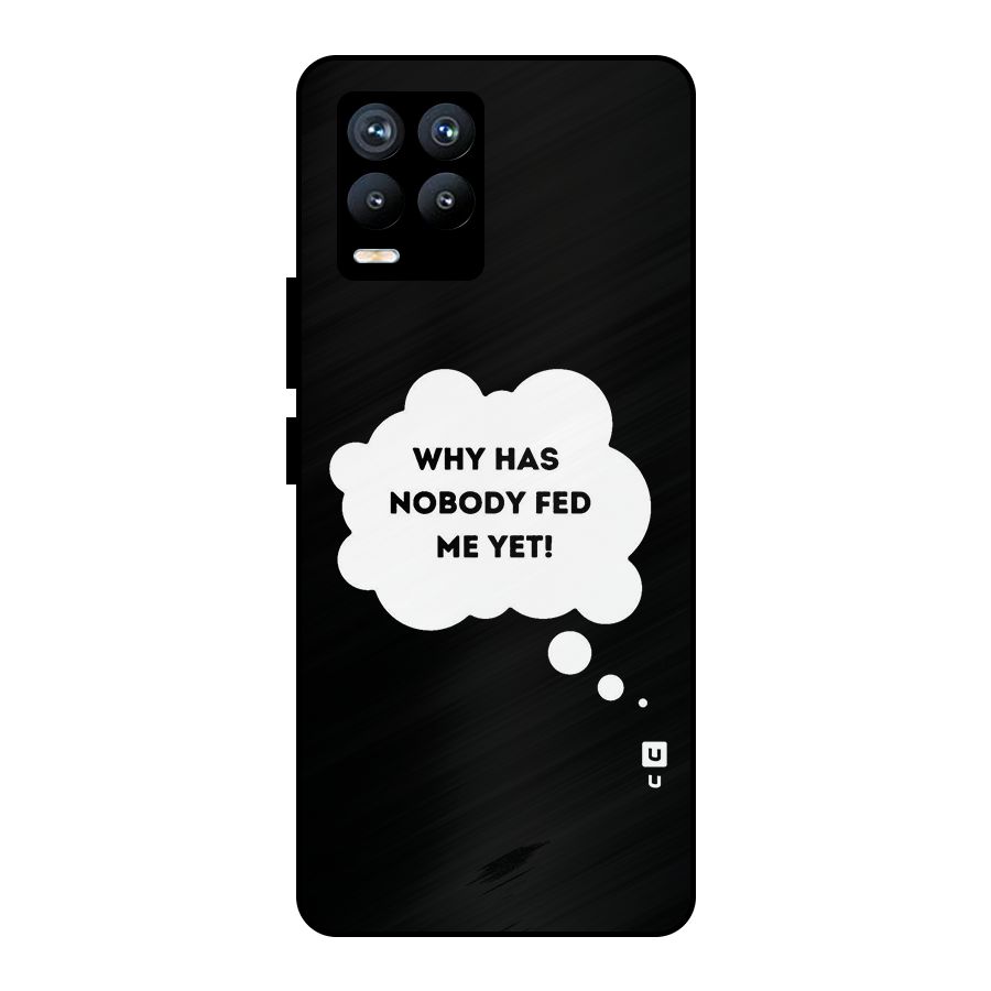 Why No Food Yet Metal Back Case for Realme 8 Pro