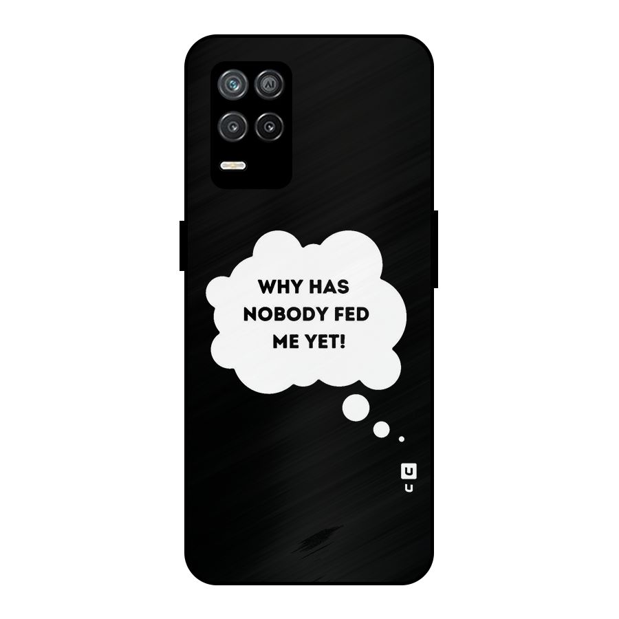 Why No Food Yet Metal Back Case for Realme 8s 5G