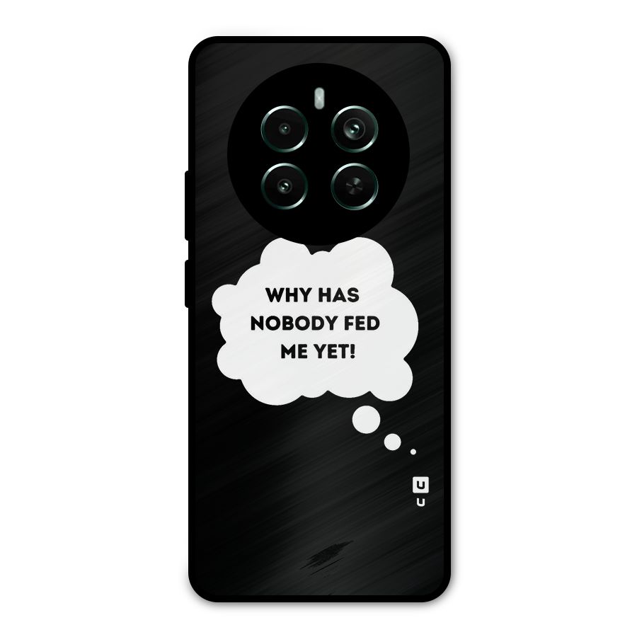 Why No Food Yet Metal Back Case for Realme Narzo 70 Pro