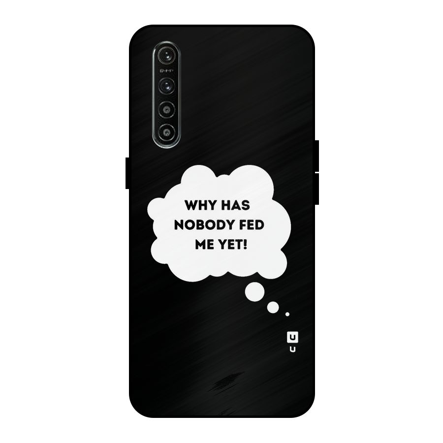 Why No Food Yet Metal Back Case for Realme XT