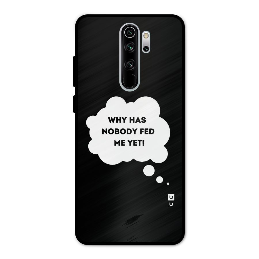 Why No Food Yet Metal Back Case for Redmi Note 8 Pro