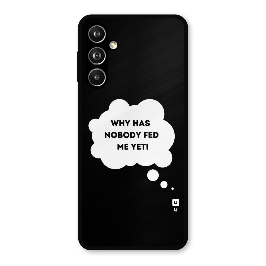 Why No Food Yet Metal Back Case for Samsung Galaxy M54