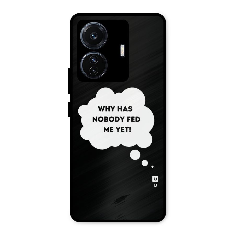 Why No Food Yet Metal Back Case for Vivo T1 Pro
