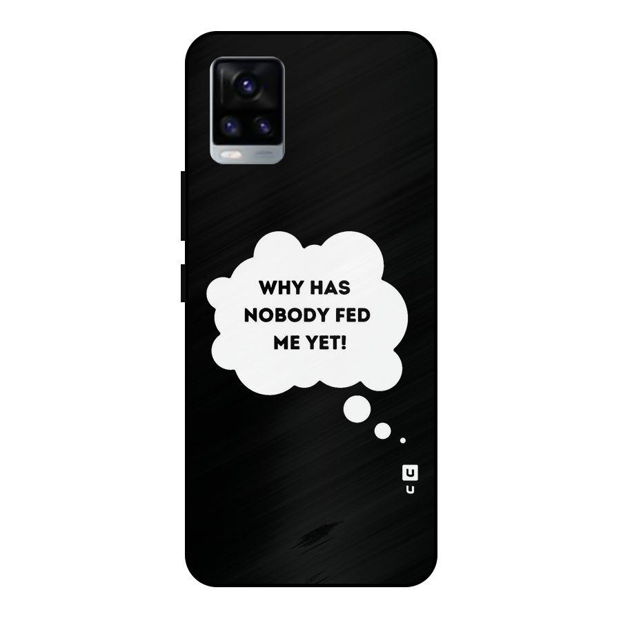 Why No Food Yet Metal Back Case for Vivo V20 2021