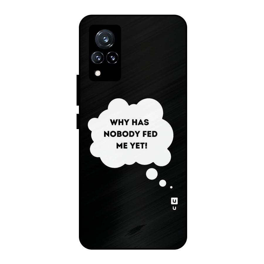 Why No Food Yet Metal Back Case for Vivo V21 5G