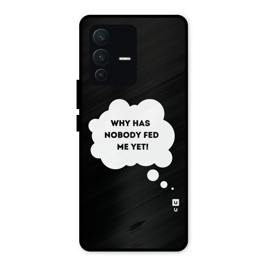 Why No Food Yet Metal Back Case for Vivo V23 5G