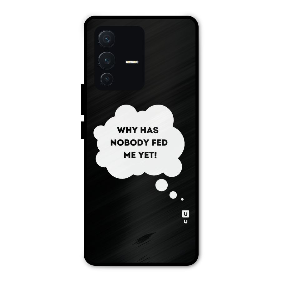 Why No Food Yet Metal Back Case for Vivo V23 Pro