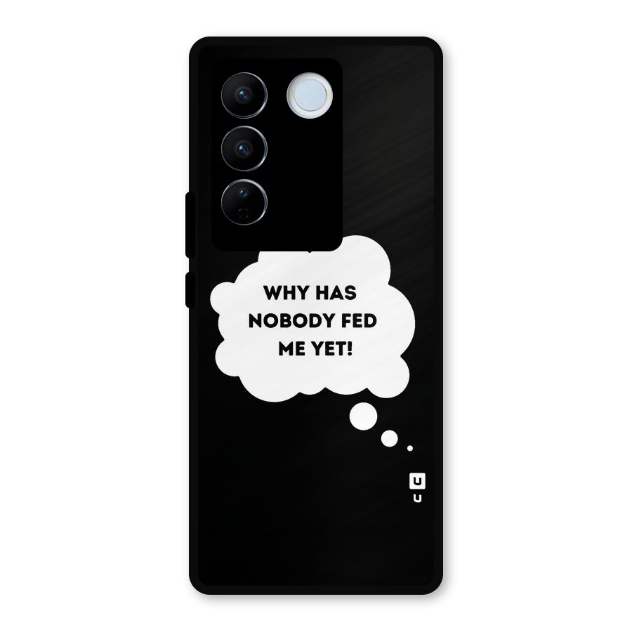 Why No Food Yet Metal Back Case for Vivo V27