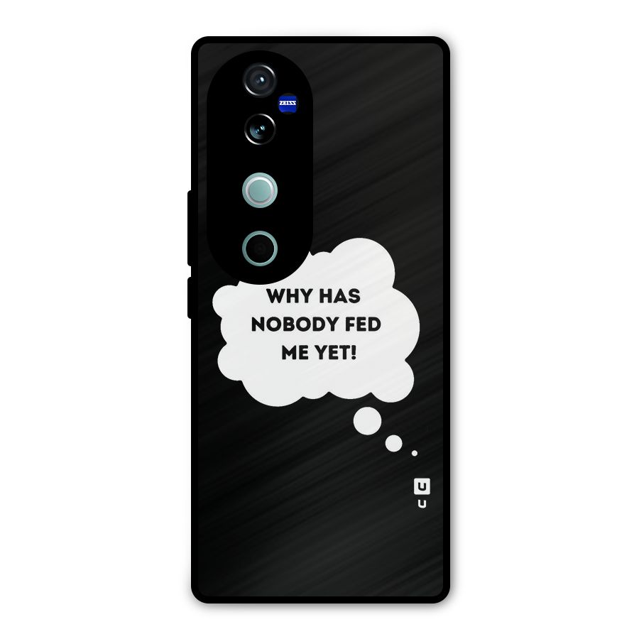 Why No Food Yet Metal Back Case for Vivo V40