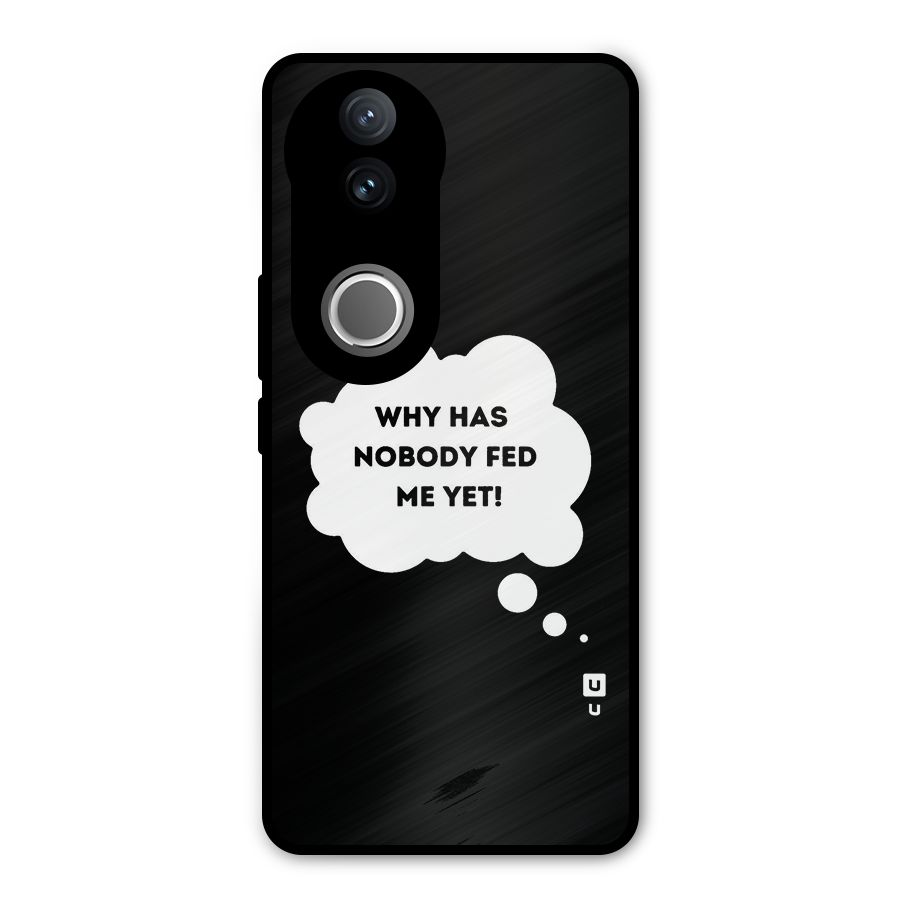 Why No Food Yet Metal Back Case for Vivo V50