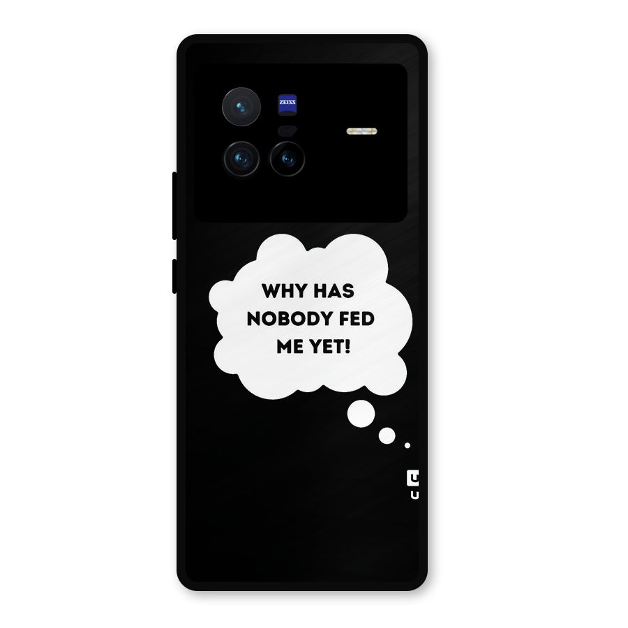 Why No Food Yet Metal Back Case for Vivo X80