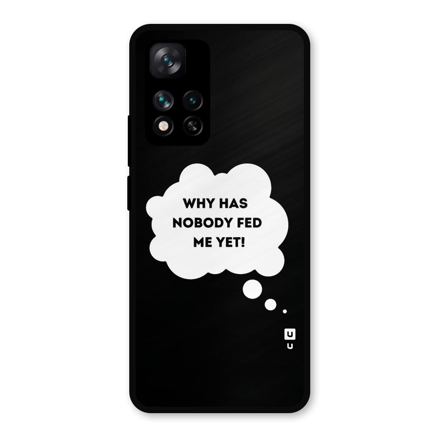Why No Food Yet Metal Back Case for Xiaomi 11i 5G