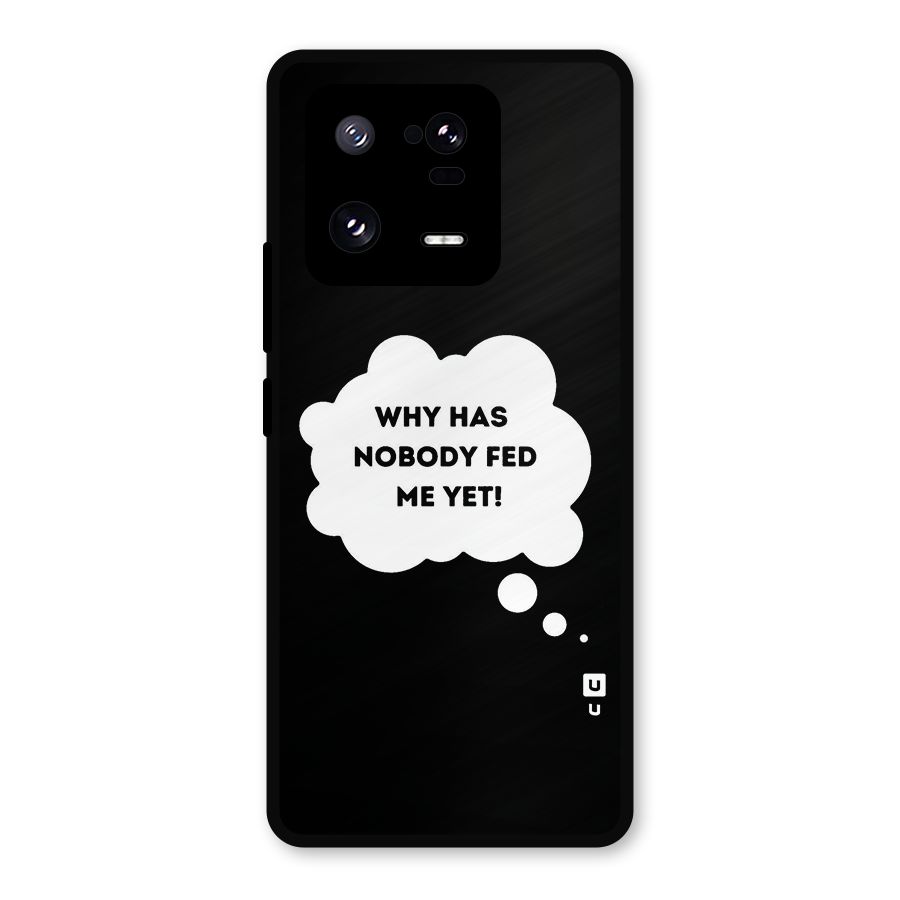 Why No Food Yet Metal Back Case for Xiaomi 13 Pro
