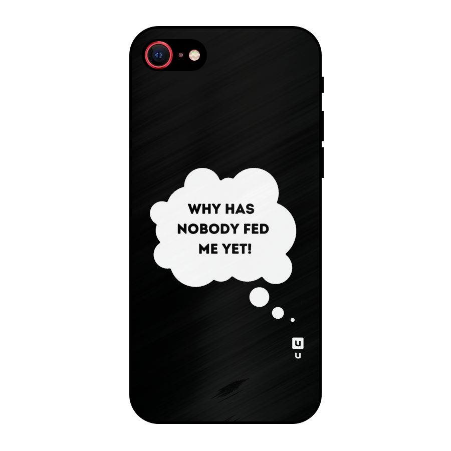 Why No Food Yet Metal Back Case for iPhone 7