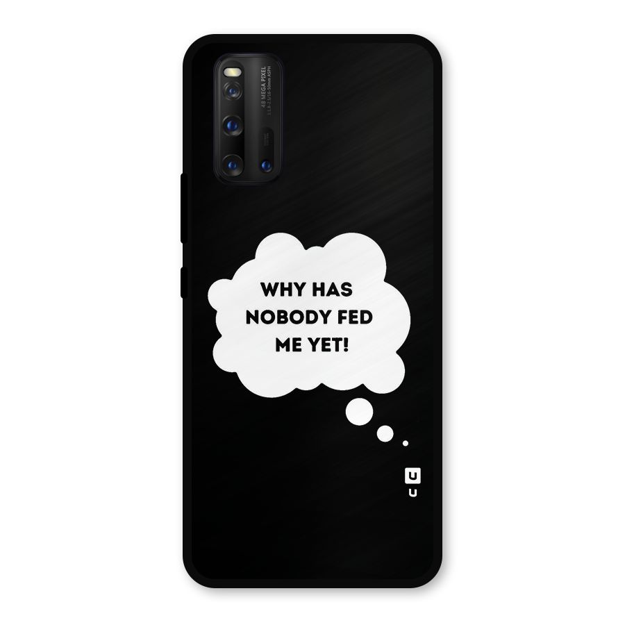 Why No Food Yet Metal Back Case for iQOO 3