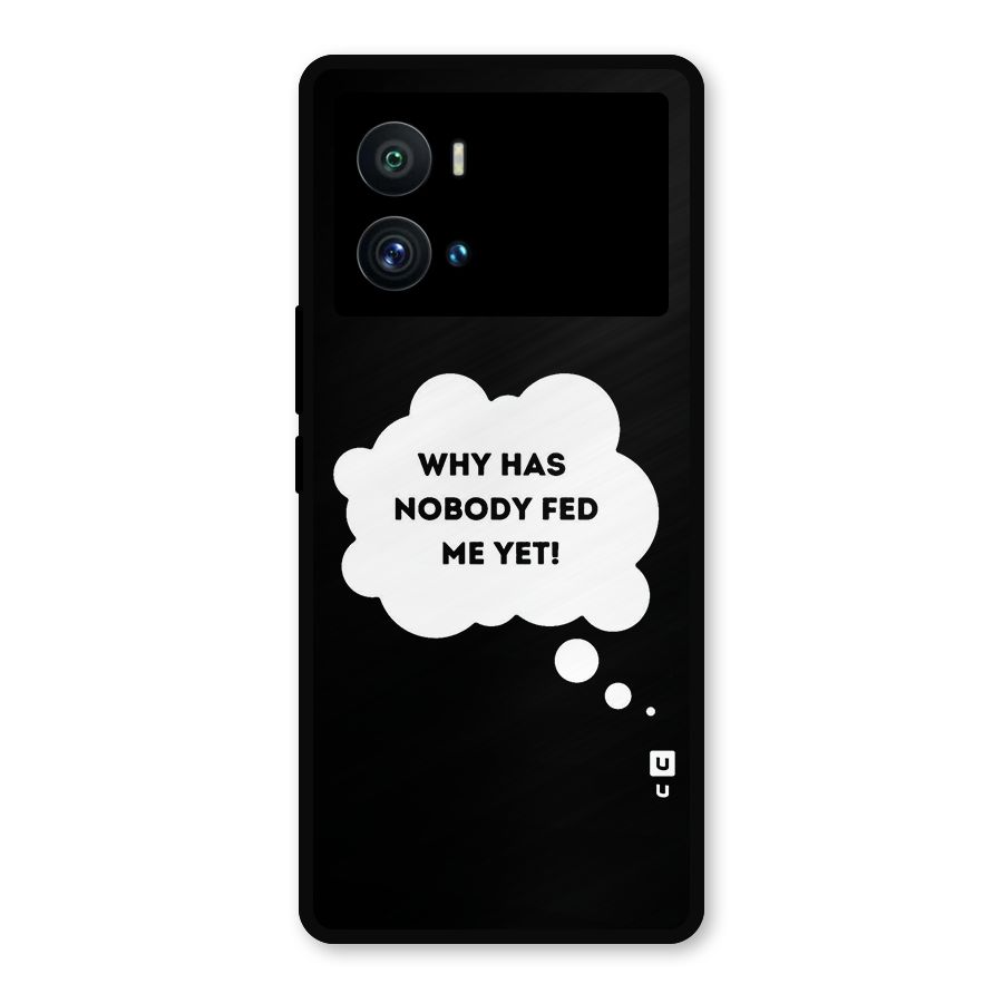 Why No Food Yet Metal Back Case for iQOO 9 Pro