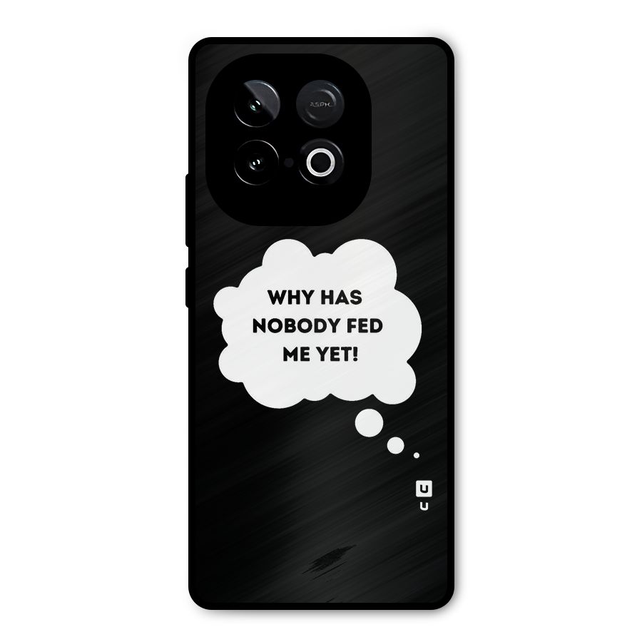 Why No Food Yet Metal Back Case for iQOO Neo 10
