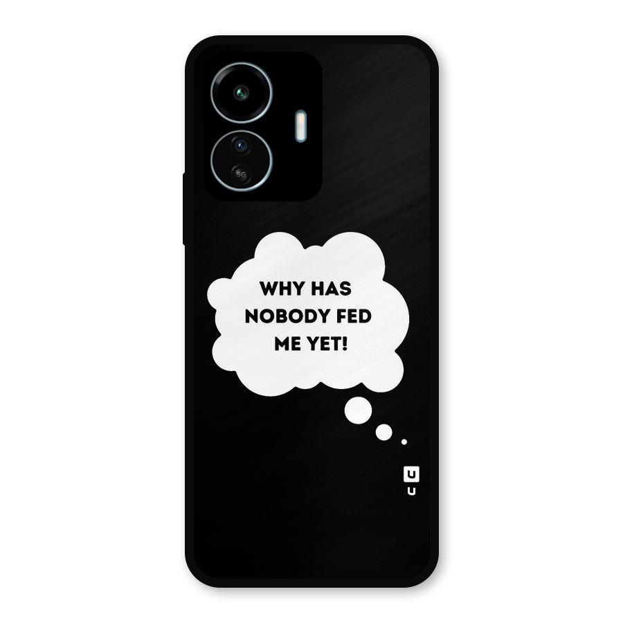 Why No Food Yet Metal Back Case for vivo iQOO Z6 Lite 5G