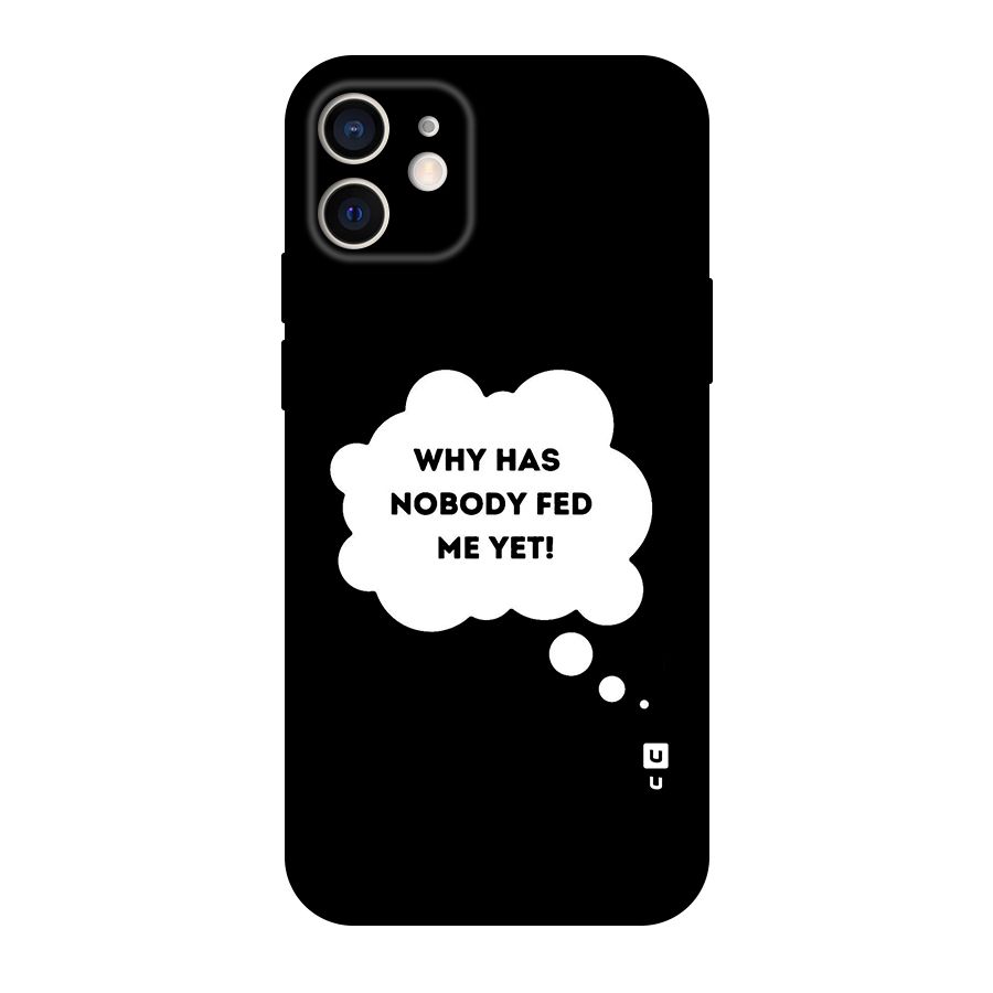 Why No Food Yet Original Polycarbonate Back Case for iPhone 12