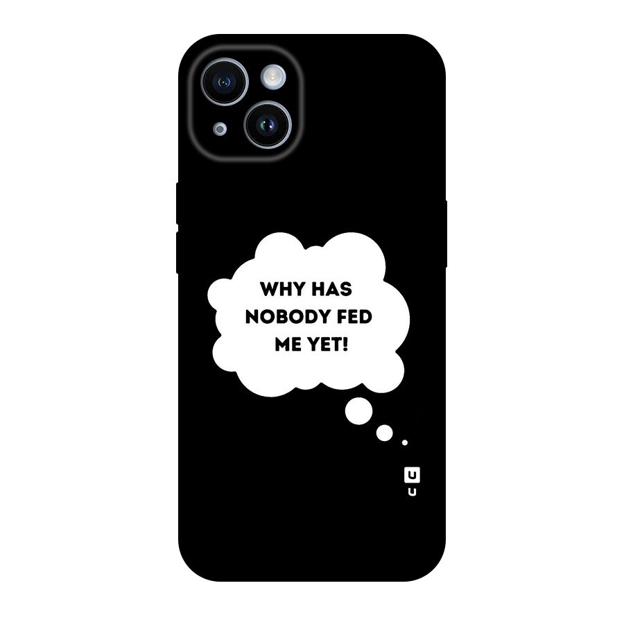 Why No Food Yet Original Polycarbonate Back Case for iPhone 14