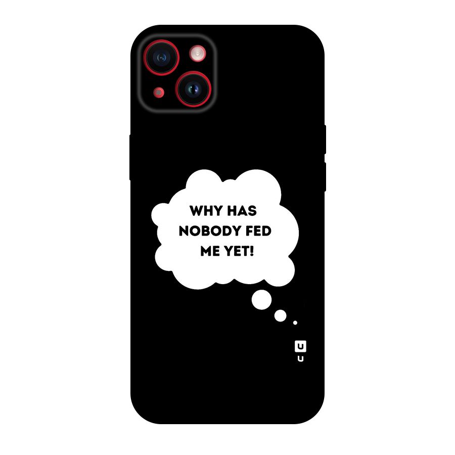 Why No Food Yet Original Polycarbonate Back Case for iPhone 14 Plus