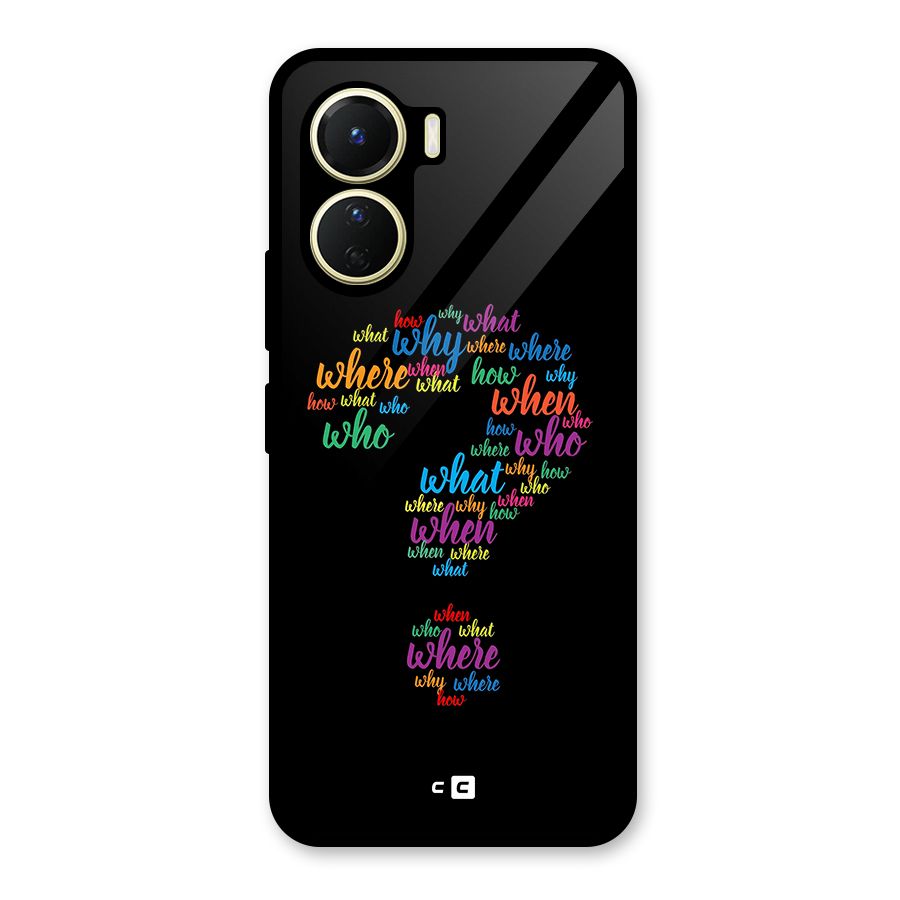 Why When Where How Glass Back Case for Vivo Y16