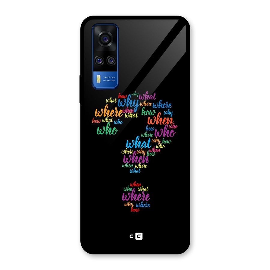 Why When Where How Glass Back Case for Vivo Y31