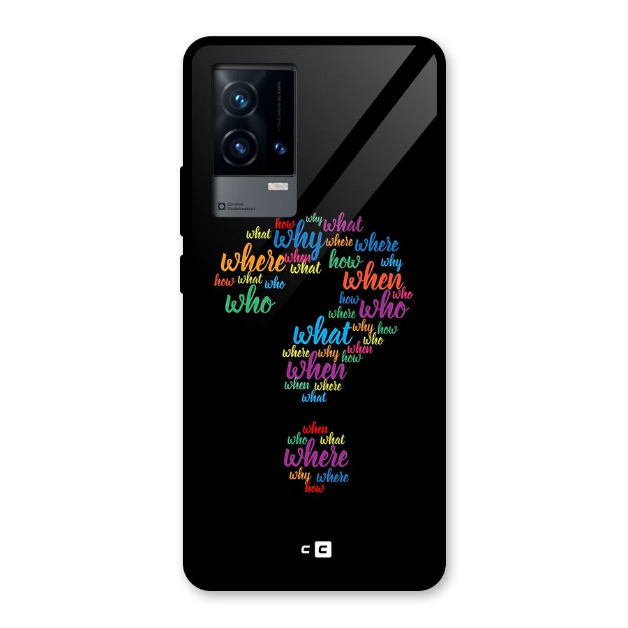 Why When Where How Glass Back Case for iQOO 9 5G