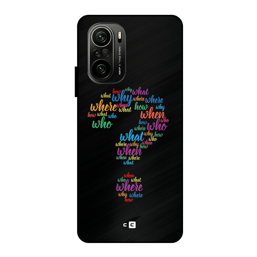 Why When Where How Metal Back Case for Mi 11x