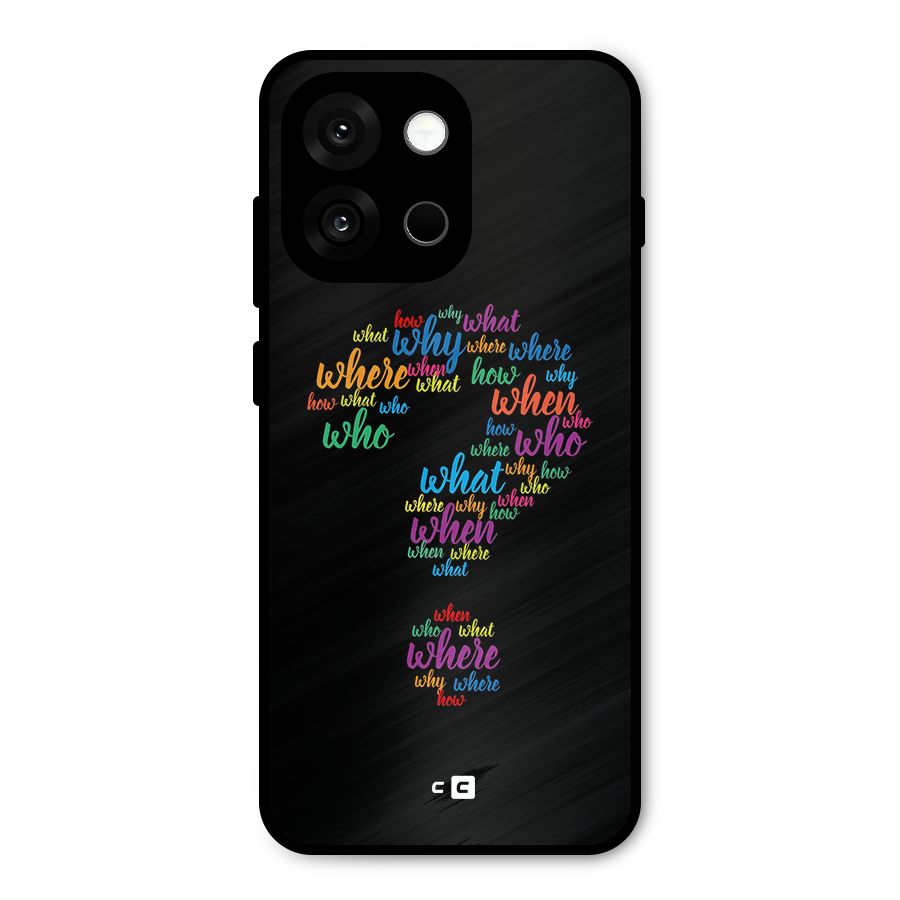 Why When Where How Metal Back Case for OnePlus 13s