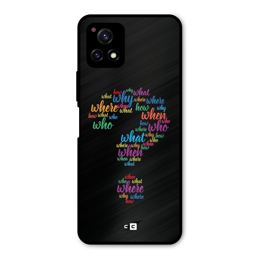 Why When Where How Metal Back Case for Vivo Y72 5G