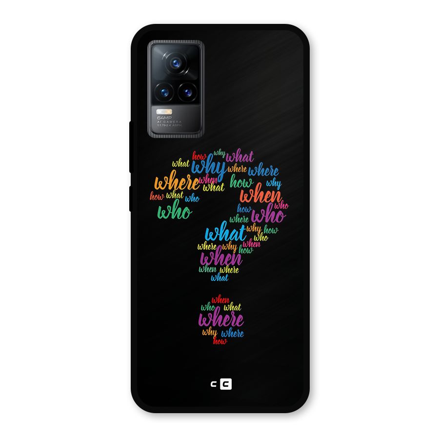 Why When Where How Metal Back Case for Vivo Y73