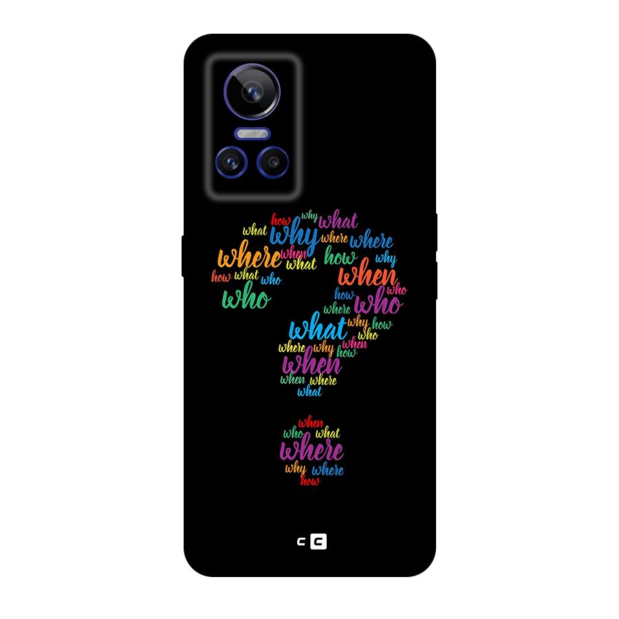Why When Where How Original Polycarbonate Back Case for Realme GT Neo 3