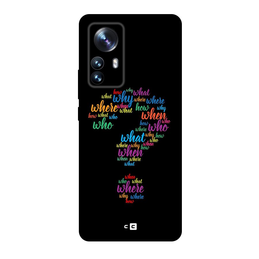 Why When Where How Original Polycarbonate Back Case for Xiaomi 12 Pro
