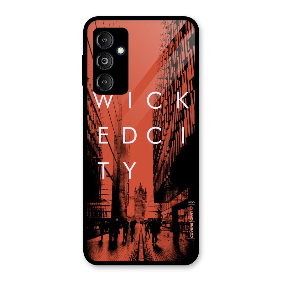 Wicked City Glass Back Case for Galaxy M14 5G