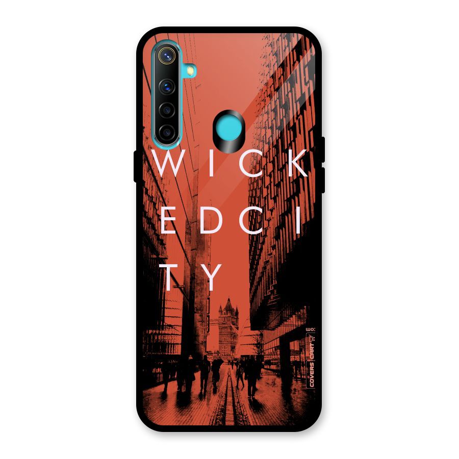 Wicked City Glass Back Case for Realme 5