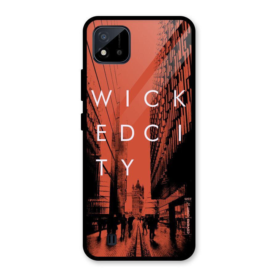 Wicked City Glass Back Case for Realme C11 2021