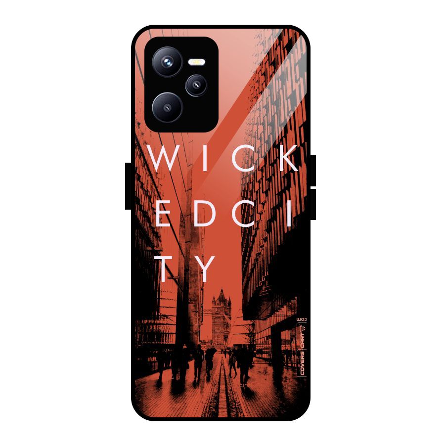 Wicked City Glass Back Case for Realme C35
