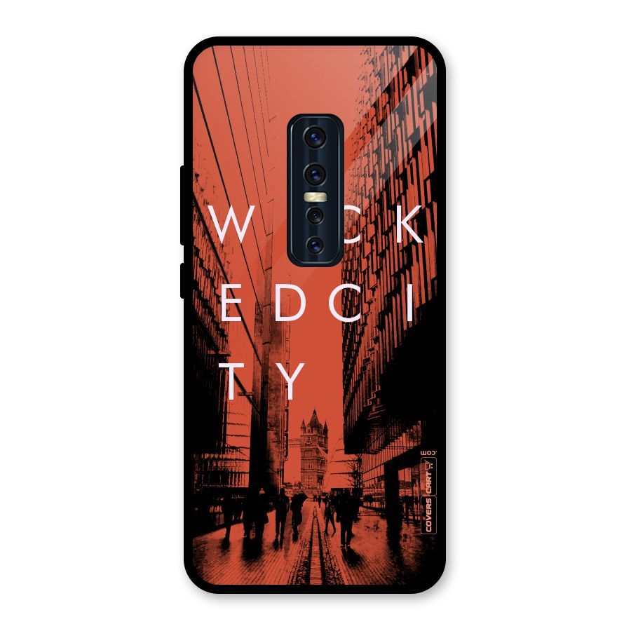 Wicked City Glass Back Case for Vivo V17 Pro