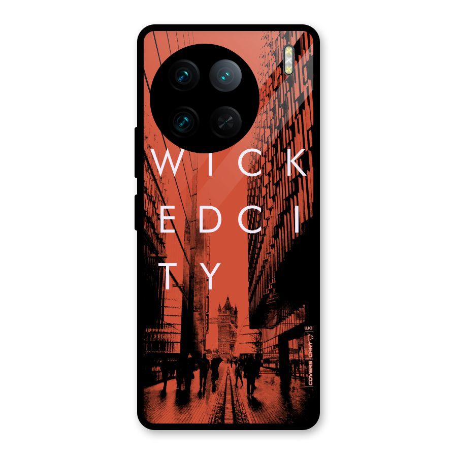 Wicked City Glass Back Case for Vivo X90 Pro