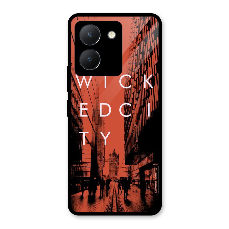 Wicked City Glass Back Case for Vivo Y36